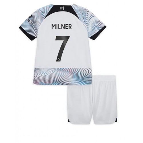 Dres Liverpool James Milner #7 Gostujuci za djecu 2022-23 Kratak Rukav (+ kratke hlače)